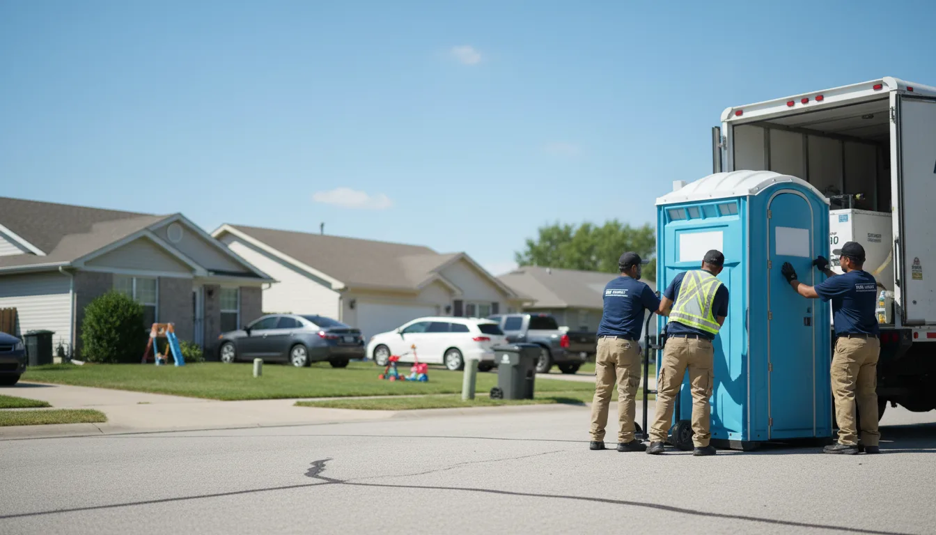 Standard Porta Potty Rentals in Texico, IL near me